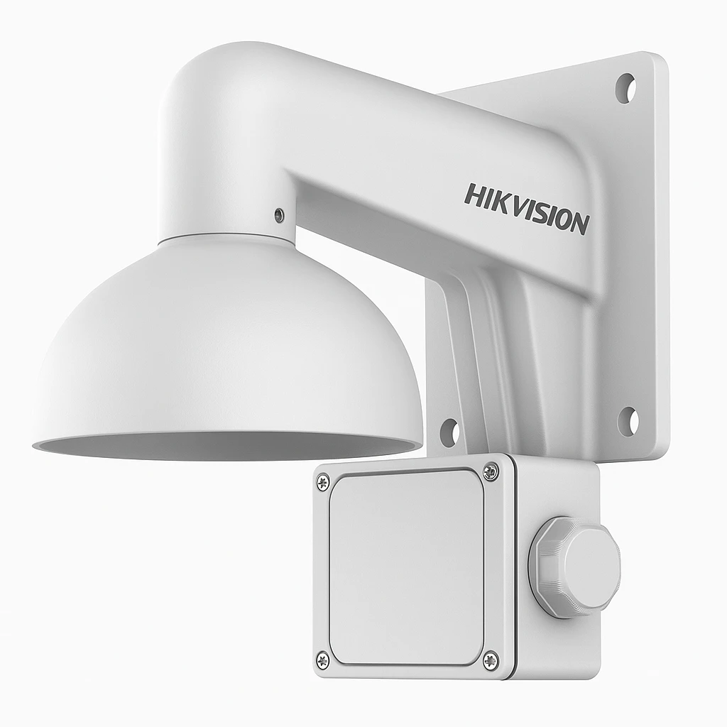 Hikvision DS-1604ZJ-Box - Montaje de cúpula de cámara - con caja de conexiones - instalable en pared - HIK blanco - para Pro Series DS-2DE7A232; Ultra Series DarkFighter DS-2DF8242, 2DF8442