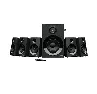 Logitech Z607 - Altavoces - para PC - canal 5.1 - inalámbrico - Bluetooth - 80 vatios (Total)