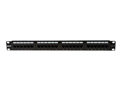 Nexxt - Tablero de conexiones - CAT 6 - 19" - 24 puertos