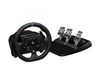 Logitech G923 Driving Force - Wheel and pedals set - Wired - Black - para Microsoft Xbox One / para PC