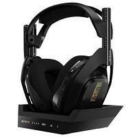ASTRO A50 + Base Station - For Xbox One - auricular - tamaño completo - 2,4 GHz - inalámbrico - con base de carga/transmisor de la estación de base ASTRO Wireless XB1 de 5 GHz - para Xbox One