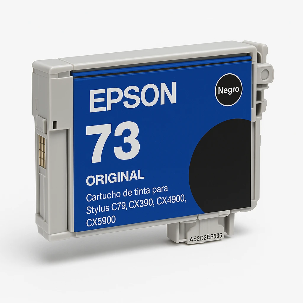 Epson 73 - Negro - original - cartucho de tinta - para Stylus C79, CX3900, CX4900, CX5900