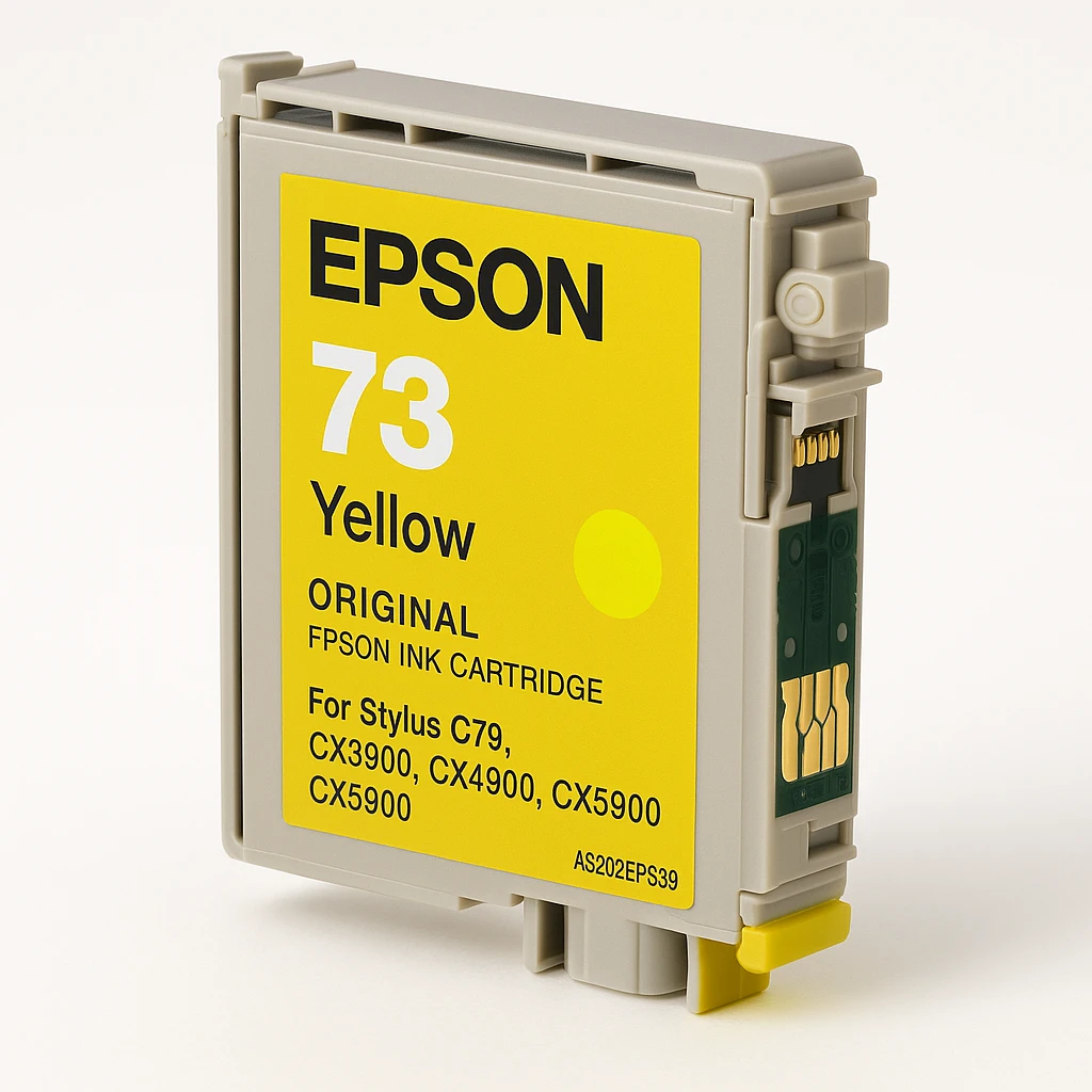 Epson 73 - Amarillo - original - cartucho de tinta - para Stylus C79, CX3900, CX4900, CX5900