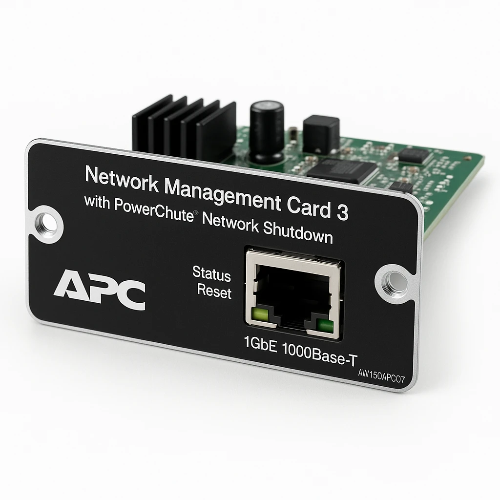 APC Network Management Card 3 with PowerChute Network Shutdown - Adaptador de administración remota - 1GbE - 1000Base-T - para P/N: SMTL2200RM2UC, SMTL3000RM2UC, SMTL3000RM2UCNC, SRTL10KRM4UT