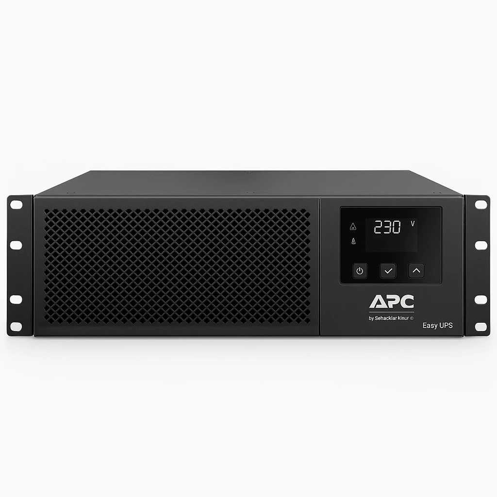 APC Easy UPS SRV SRV1KRIRK - UPS (montaje en bastidor) - CA 220/230/240 V - 800 vatios - 1000 VA - 9 Ah - USB, RS-232 - conectores de salida: 3 - 2U - 19"