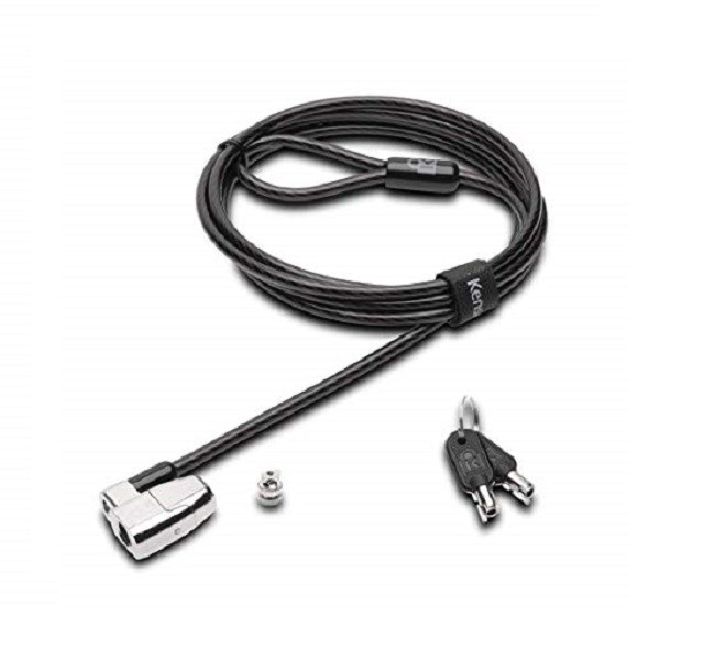 Kensington Slim N17 Combination Laptop Lock for Wedge-Shaped Slot - Bloqueo de cable de seguridad