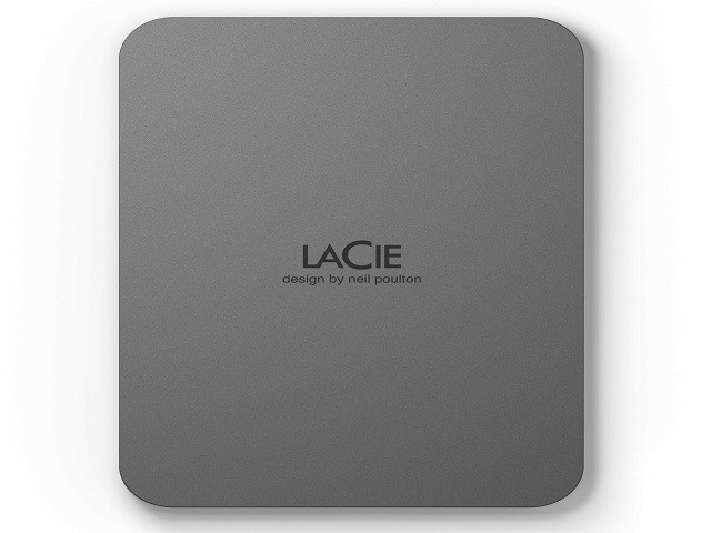 LaCie Mobile Drive STLR4000400 - Apple Exclusive - disco duro - cifrado - 4 TB - externo (portátil) - USB 3.2 Gen 1 (USB-C conector) - Self-Encrypting Drive (SED) - gris espacio - con Recuper