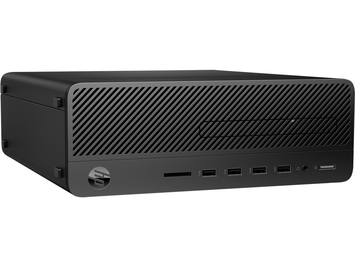 HP - 280  - G4 - Gabinete: Factor de Forma Reducido - Procesador: Intel Core i5-9400 2.9 a 4.1Ghz - Memoria: 4GB (1x8GB) DDR4 - 2 Bahías 2666 Mhz SDRAM hasta 32GB - Capacidad: 1TB HDD 3.5" + 