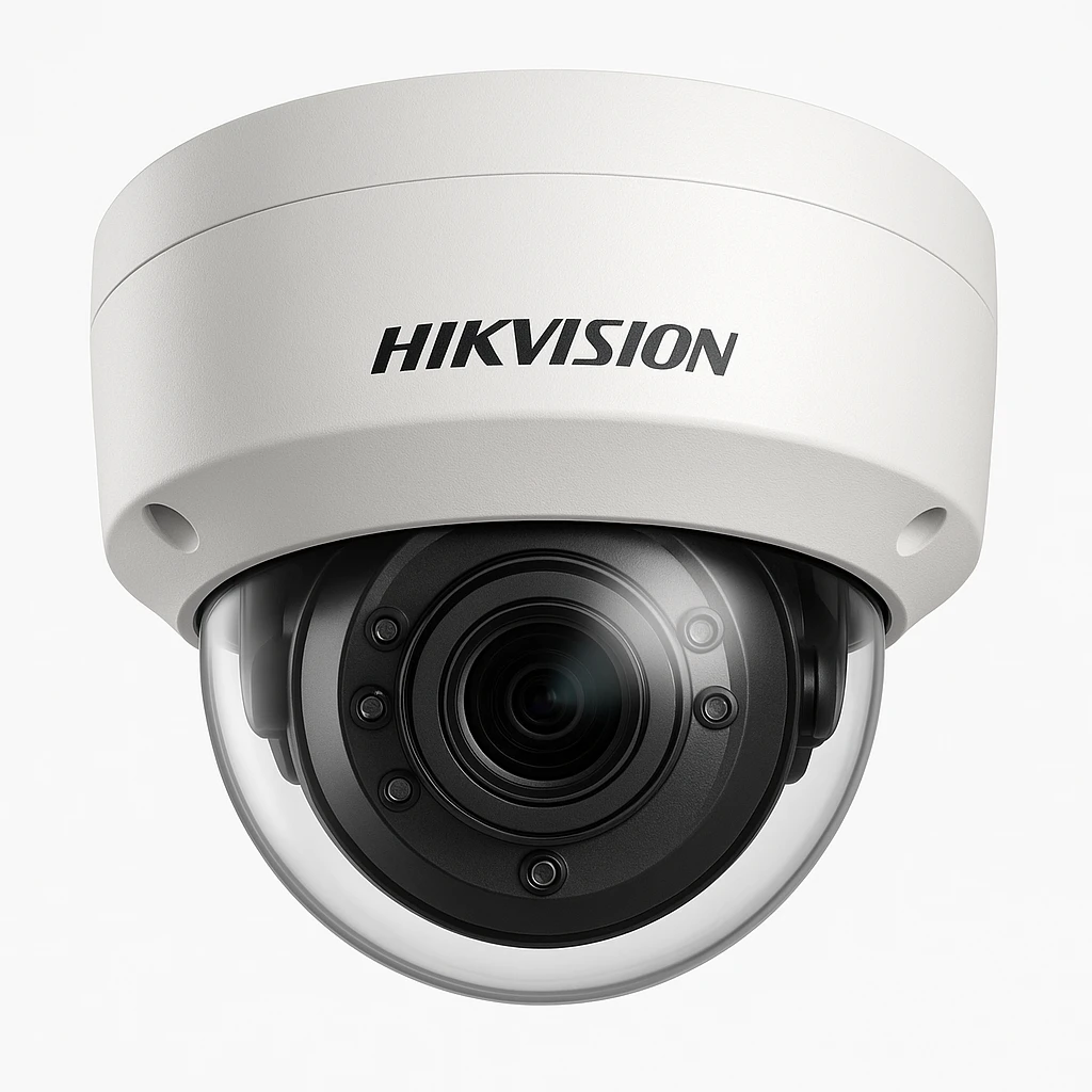Hikvision - Surveillance camera - Fixed dome - Indoor / Outdoor - 140dB WDR