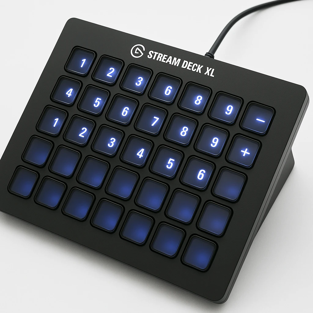 Elgato Stream Deck XL - Teclado numérico - retroiluminación - USB