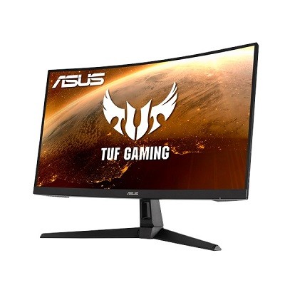 ASUS TUF Gaming VG27WQ1B - Monitor LED - gaming - curvado - 27" - 2560 x 1440 WQHD @ 165 Hz - VA - 250 cd/m² - 3000:1 - HDR10 - 1 ms - 2xHDMI, DisplayPort - altavoces