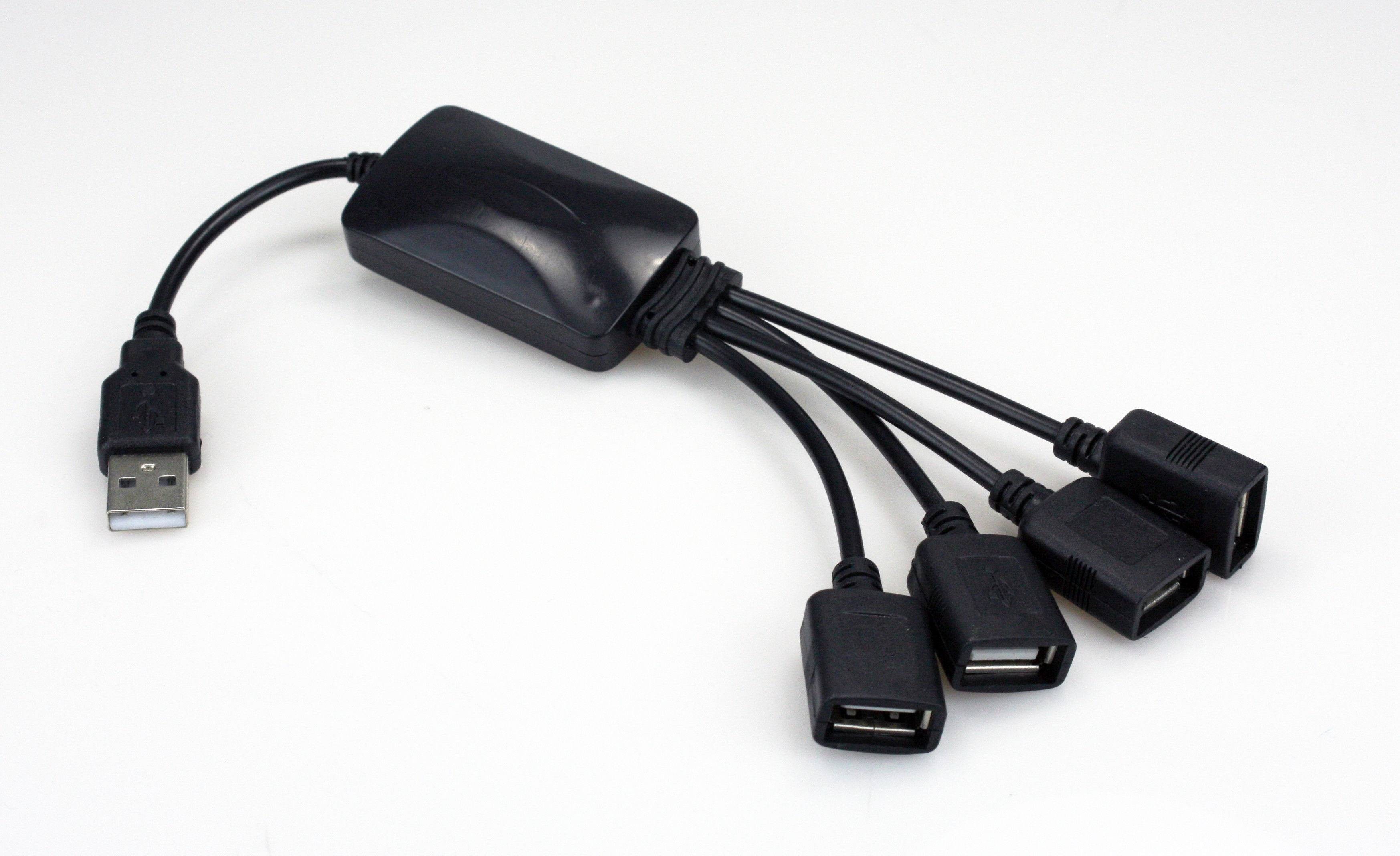 Xtech - USB cable - 4 pin USB Type A - to 4 USB hub adapt