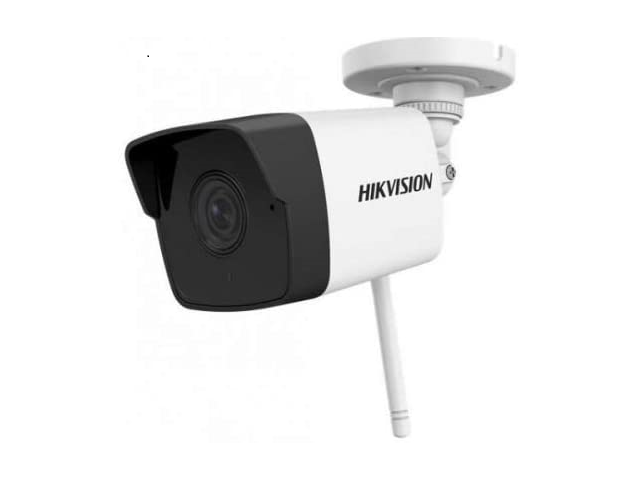 Hikvision DS-2CV1021G0-IDW1 - Cámara de vigilancia de red - color (Día y noche) - 2 MP - 1920 x 1080 - montaje M12 - focal fijado - audio - inalámbrico - Wi-Fi - LAN 10/100 - MJPEG, H.264, H.