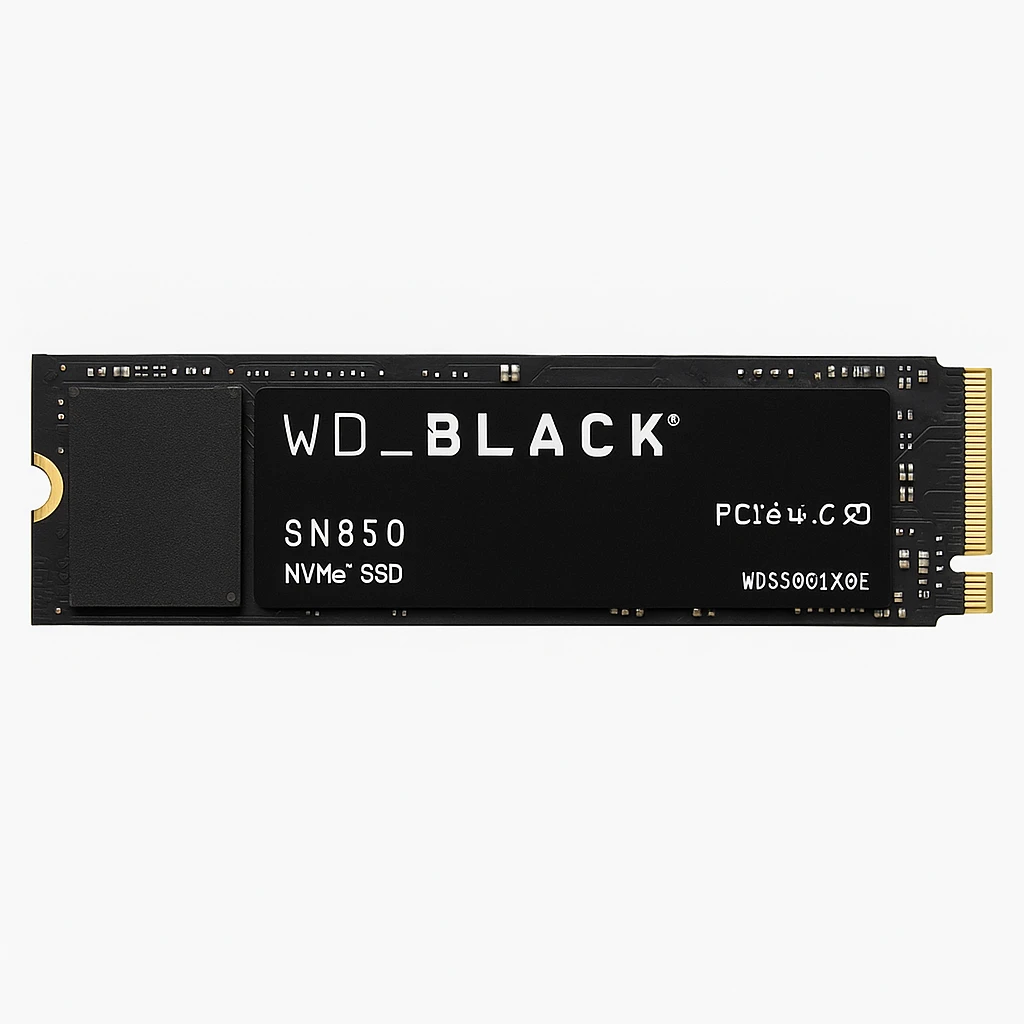 WD Black SN850 NVMe SSD WDS500G1X0E - SSD - 500 GB - interno - M.2 2280 - PCIe 4.0 x4 (NVMe)