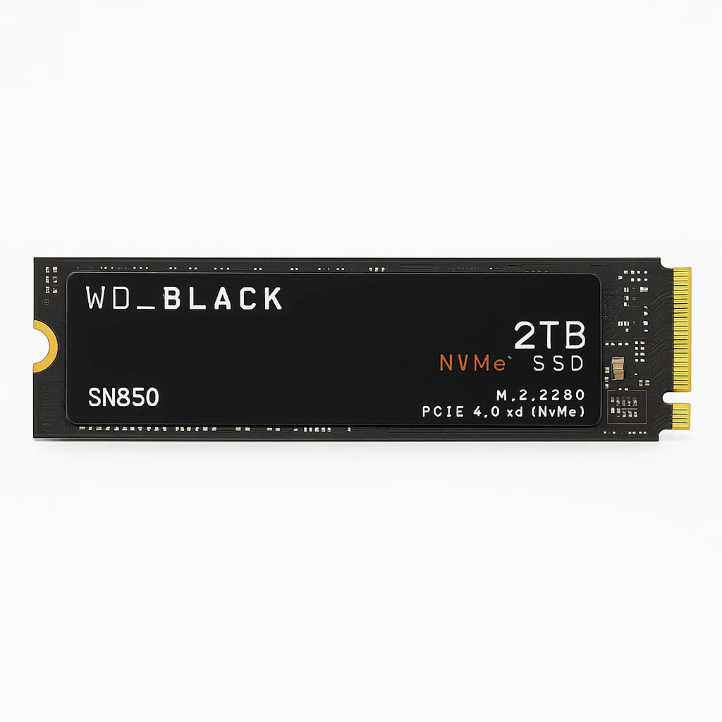 WD Black SN850 NVMe SSD WDS200T1X0E - SSD - 2 TB - interno - M.2 2280 - PCIe 4.0 x4 (NVMe)