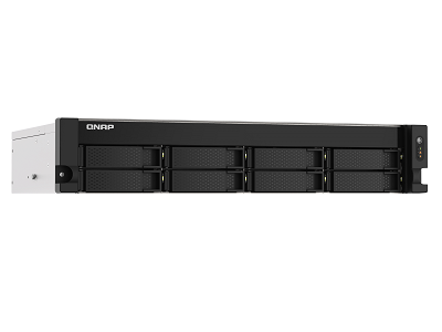 QNAP TS-873AU-RP - Servidor NAS - 8 compartimentos - montaje en bastidor - SATA 6Gb/s - RAID RAID 0, 1, 5, 6, 10, 50, JBOD, 60 - RAM 4 GB - Gigabit Ethernet / 2.5 Gigabit Ethernet - iSCSI sop