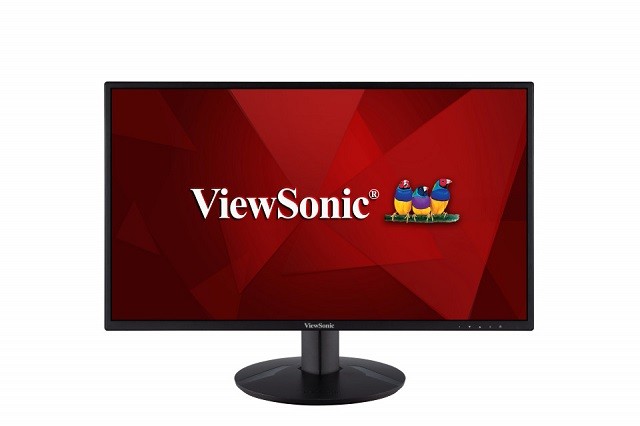 ViewSonic VA2418-sh - Monitor LED - 24" (23.8" visible) - 1920 x 1080 Full HD (1080p) @ 75 Hz - IPS - 250 cd/m² - 1000:1 - 5 ms - HDMI, VGA