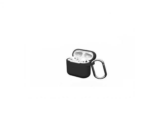 Gear4 - Estuche para auriculares - negro - para Apple AirPods (1ª generación, 2ª generación)