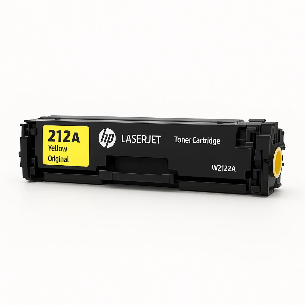 HP 212A - Amarillo - original - LaserJet - cartucho de tóner (W2122A) - para Color LaserJet Enterprise M555, MFP M578; LaserJet Enterprise Flow MFP M578