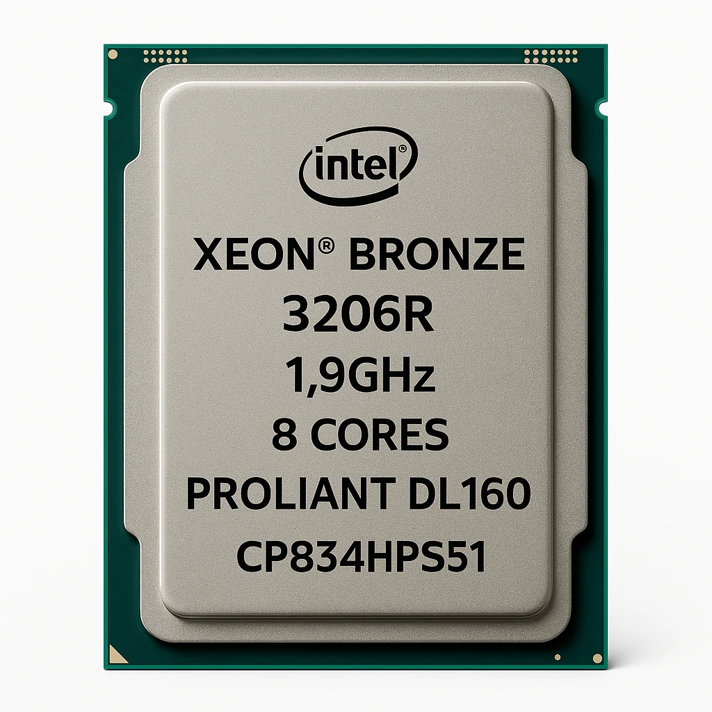 Intel Xeon Bronze 3206R - 1.9 GHz - 8 núcleos - para ProLiant DL160 Gen10, DL160 Gen10 Base, DL160 Gen10 Entry, DL160 Gen10 SMB
