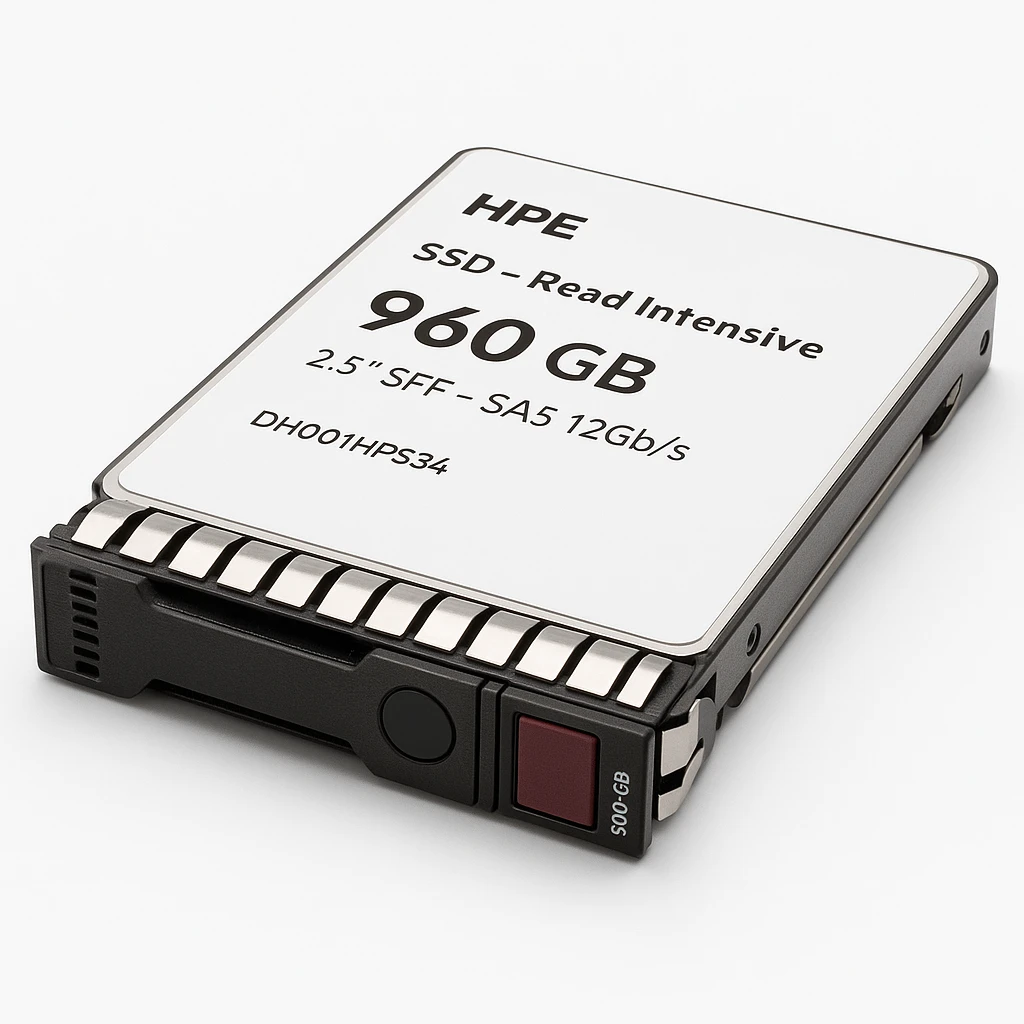 HPE - SSD - Read Intensive - 960 GB - 2.5" SFF - SAS 12Gb/s - para Modular Smart Array 1060 10GBASE-T iSCSI SFF, 1060 12Gb SAS SFF, 1060 16Gb Fibre Channel SFF, 2060 10GbE iSCSI SFF, 2060 12G