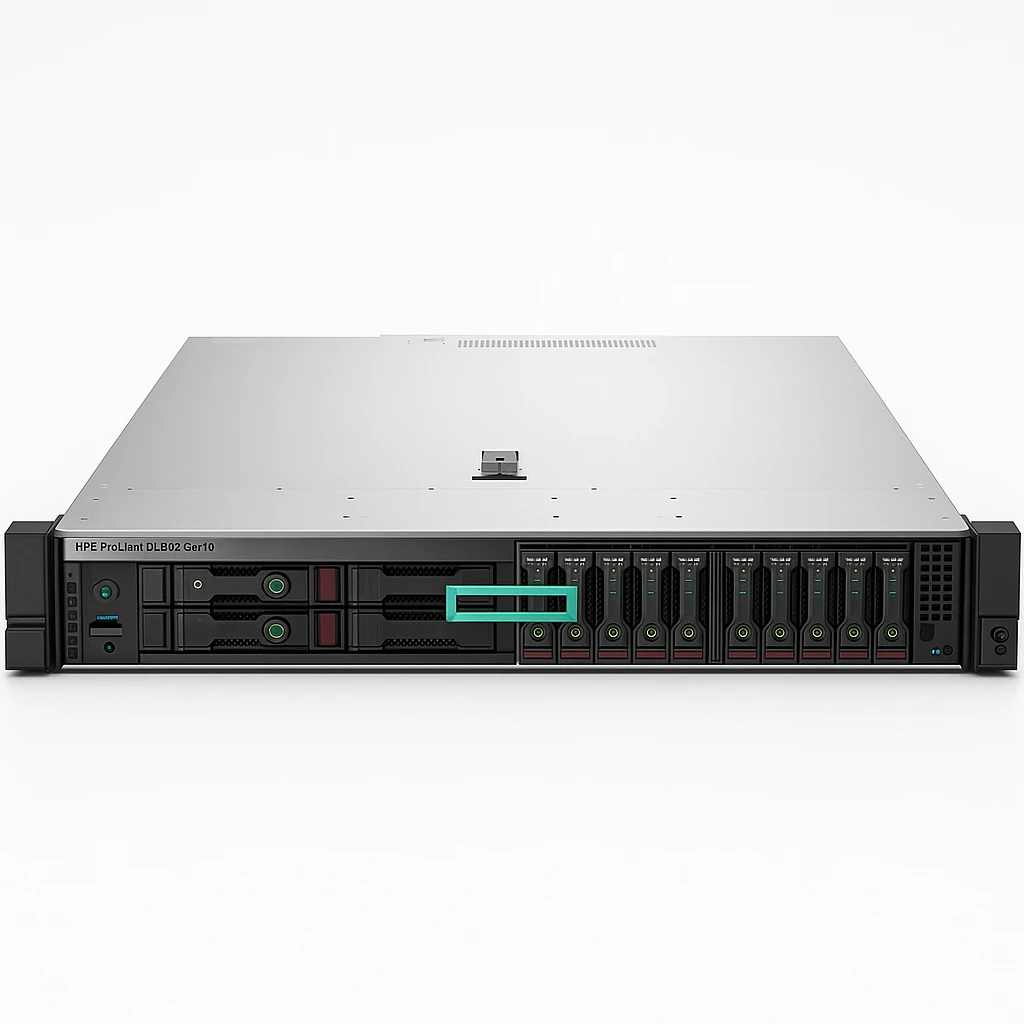 HPE ProLiant DL360 Gen10 Network Choice - Servidor - se puede montar en bastidor 1U - 2 vías - 1 x Xeon Silver 4210R / hasta 3.2 GHz - RAM 16 GB - SAS - hot-swap 2.5" bahía(s) - sin disco dur