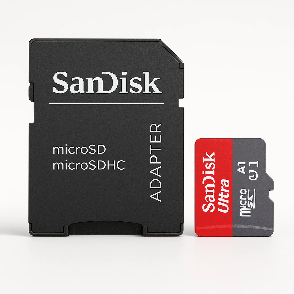 SanDisk Ultra - Tarjeta de memoria flash (adaptador microSDHC a SD Incluido) - 32 GB - A1 / UHS-I U1 / Class10 - microSDHC UHS-I