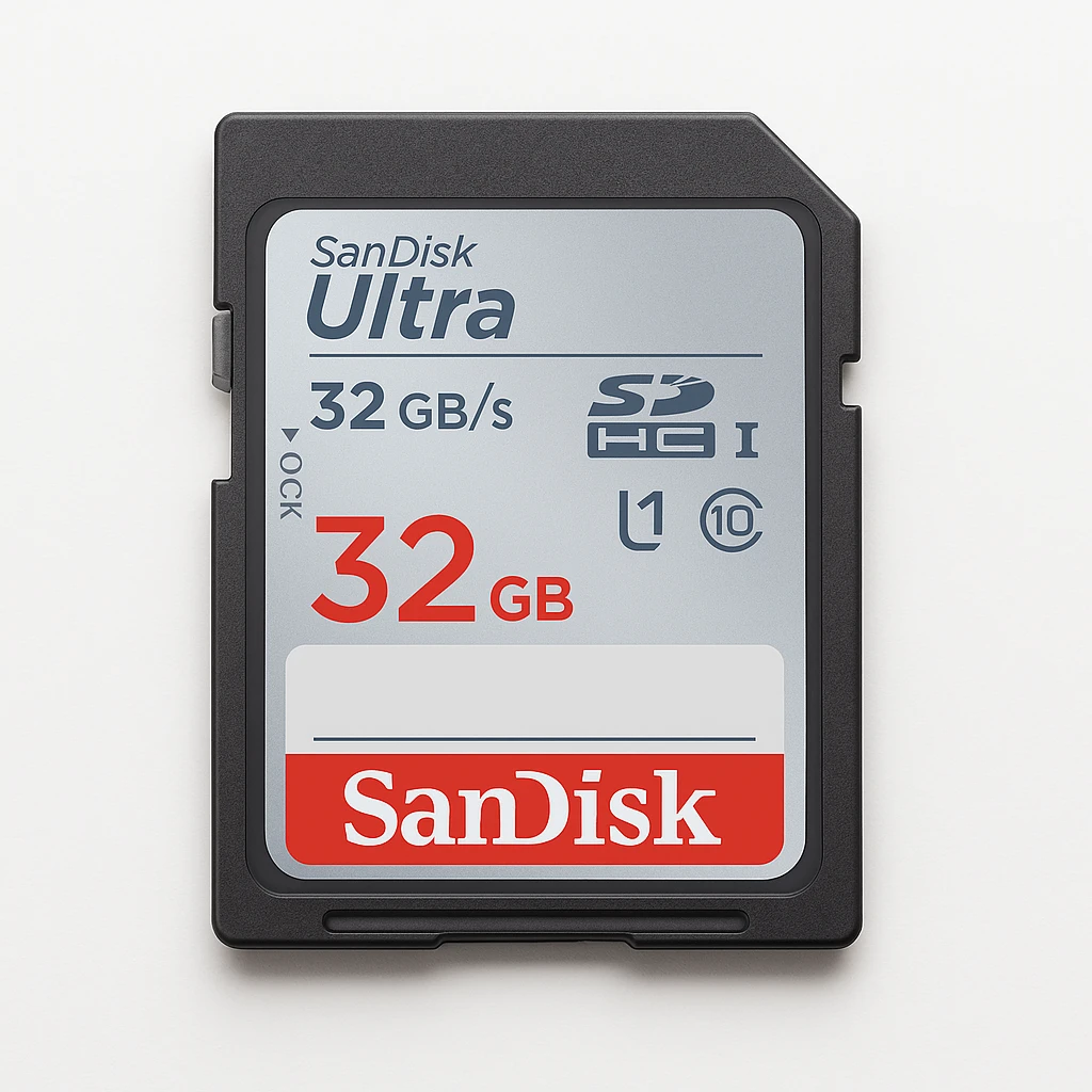 SanDisk Ultra - Tarjeta de memoria flash - 32 GB - UHS-I U1 / Class10 - SDHC UHS-I