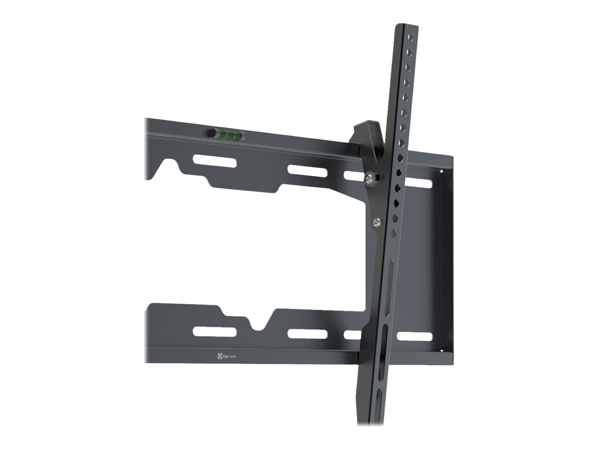 Klip Xtreme KTM-352 - Abrazadera - perfil bajo - para pantalla plana curva - bloqueable - acero - negro - tamaño de pantalla: 37"-80" - se puede instalar en la pared
