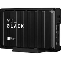 WD_BLACK D10 Game Drive WDBA3P0080HBK - Disco duro - 8 TB - externo (portátil) - USB 3.2 Gen 1 - 7200 rpm - negro