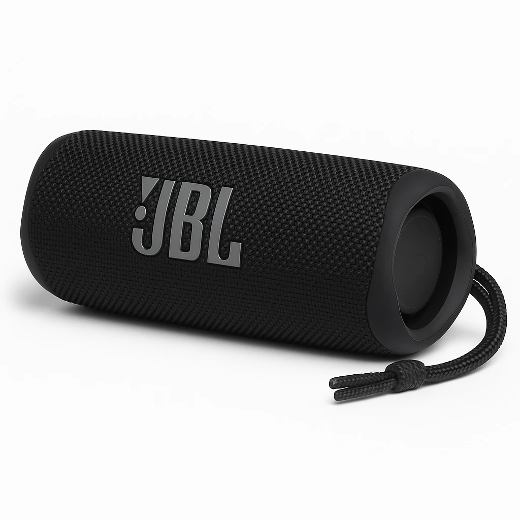  JBL Flip 6 - Altavoz - para uso portátil - inalámbrico - Bluetooth - 20 Watt - Negro - Hasta 12 horas de reproducción de sonido