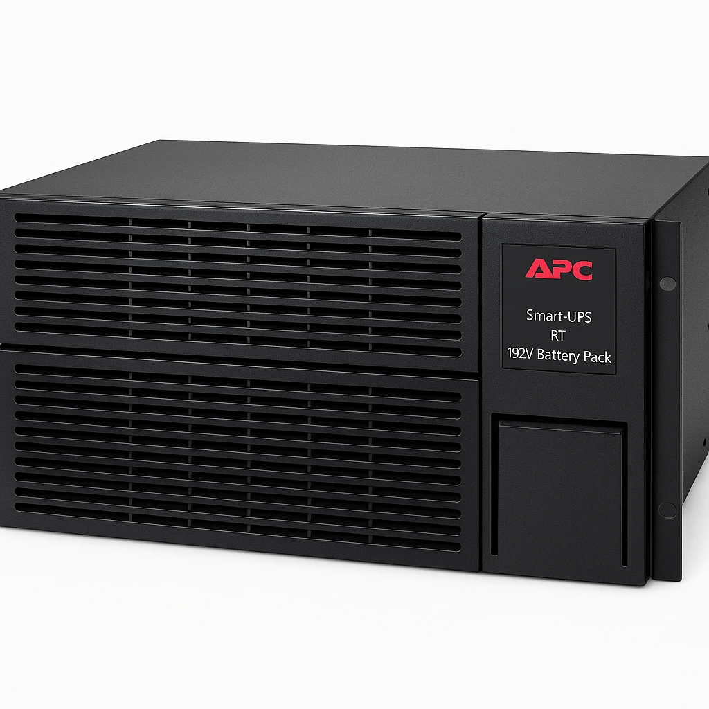 APC Smart-UPS RT 192V Battery Pack - Caja para baterías - 4 x baterías - Ácido de plomo - 3U - negro - para Smart-UPS RT 3000, 5000