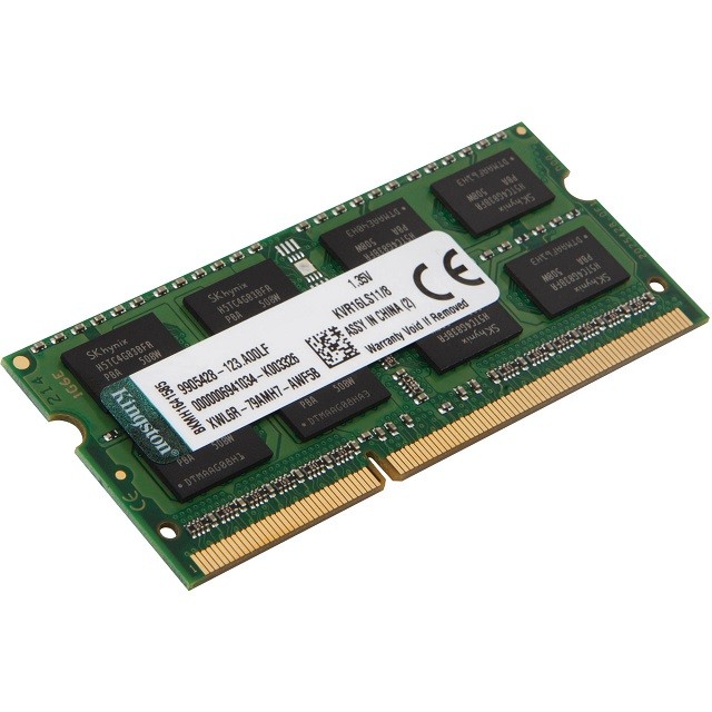 Kingston ValueRam - DDR3 SDRAM - 8 GB - 1600 MHz - Unbuffered - Non-ECC - KVR16LS11/8WP