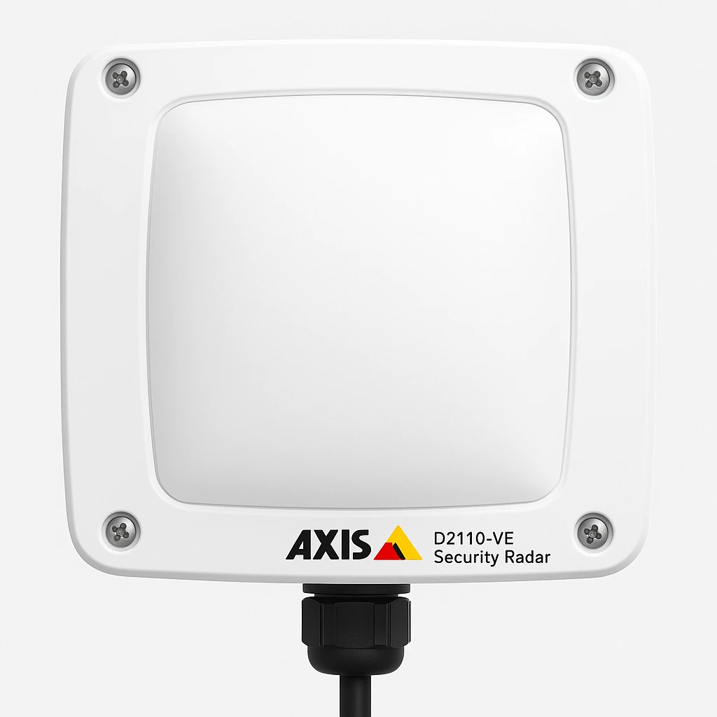 Axis D2110-VE Security Radar - Sensor de movimiento - cableado - blanco