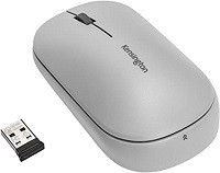 Kensington SureTrack - Ratón - óptico - 4 botones - inalámbrico - 2.4 GHz, Bluetooth 5.0 LE, Bluetooth 3.0 - receptor inalámbrico USB - gris