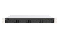 QNAP TS-453DU-4G - Servidor NAS - 4 compartimentos - montaje en bastidor - SATA 6Gb/s - RAID RAID 0, 1, 5, 6, 10, JBOD - RAM 4 GB - 2.5 Gigabit Ethernet - iSCSI soporta - 1U