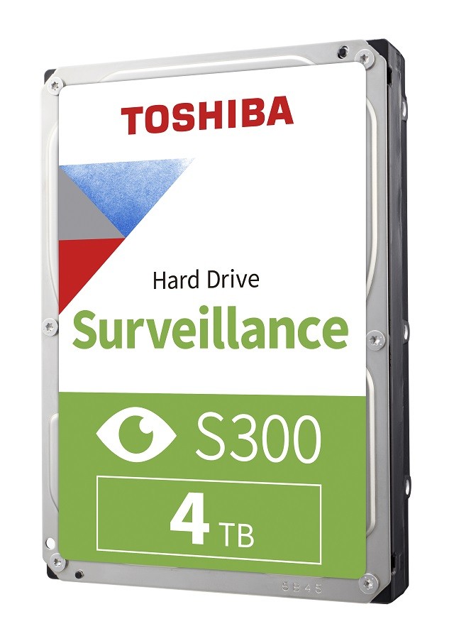 Toshiba S300 Surveillance - Disco duro - 4 TB - interno - 3.5" - SATA 6Gb/s - 5400 rpm - búfer: 128 MB