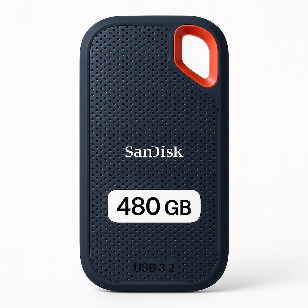 SanDisk Portable - SSD - 480 GB - externo (portátil) - USB 3.2