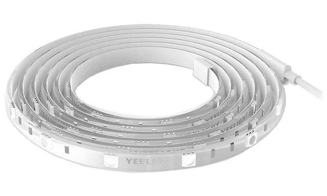 Yeelight Aurora Plus - Franja de iluminación - LED - 24 LEDs/m - 7.5 W - clase A++ - 16 millones de colores - 2 m - blanco