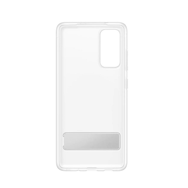 Samsung - Carcasa trasera para teléfono móvil - policarbonato, poliuretano termoplástico (TPU) - transparente - para Galaxy S20 FE, S20 FE 5G