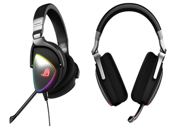 ASUS ROG Delta - Auricular - tamaño completo - cableado - USB, USB-C