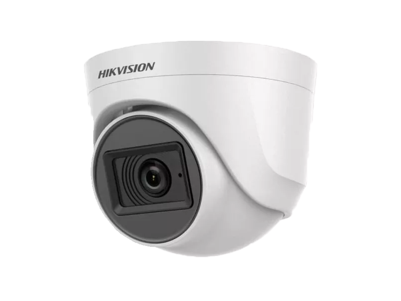 Hikvision Turbo HD Value Series DS-2CE76D0T-EXIPF - Cámara de videovigilancia - torreta - en interior - color (Día y noche) - 2 MP - 1080p - montaje M12 - focal fijado - compuesto, AHD, CVI, 
