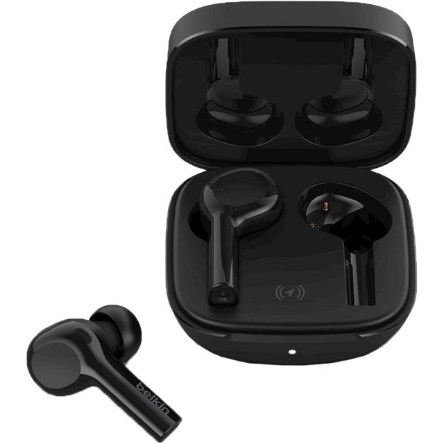 Belkin SoundForm FREEDOM - Auriculares inalámbricos con micro - en oreja - Bluetooth - cancelación de sonido activo - negro
