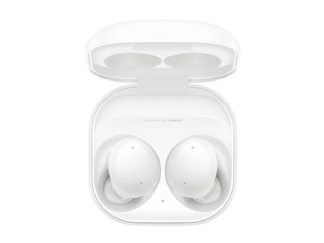 Samsung Galaxy Buds2 - Auriculares inalámbricos con micro - en oreja - Bluetooth - cancelación de sonido activo - blanco - para Galaxy A72 5G, S21, S21 5G, S21+ 5G, S22, Watch4, Z Flip3 5G, Z