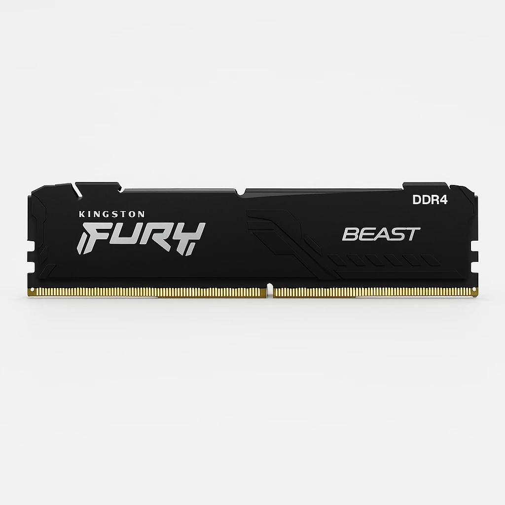 Kingston FURY Beast - DDR4 - módulo - 8 GB - DIMM de 288 contactos - 3600 MHz / PC4-28800 - CL17 - 1.35 V - sin búfer - no ECC - negro