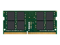 Kingston - DDR4 - módulo - 32 GB - SO-DIMM de 260 contactos - 3200 MT/s / PC4-25600 - CL22 - 1.2 V - sin búfer - no ECC