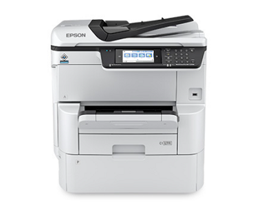 Epson WorkForce Pro WF-C878R - Impresora multifunción - color - chorro de tinta - A3 (297 x 420 mm) (original) - A3 (material) - hasta 23 ppm (copiando) - hasta 25 ppm (impresión) - 335 hojas
