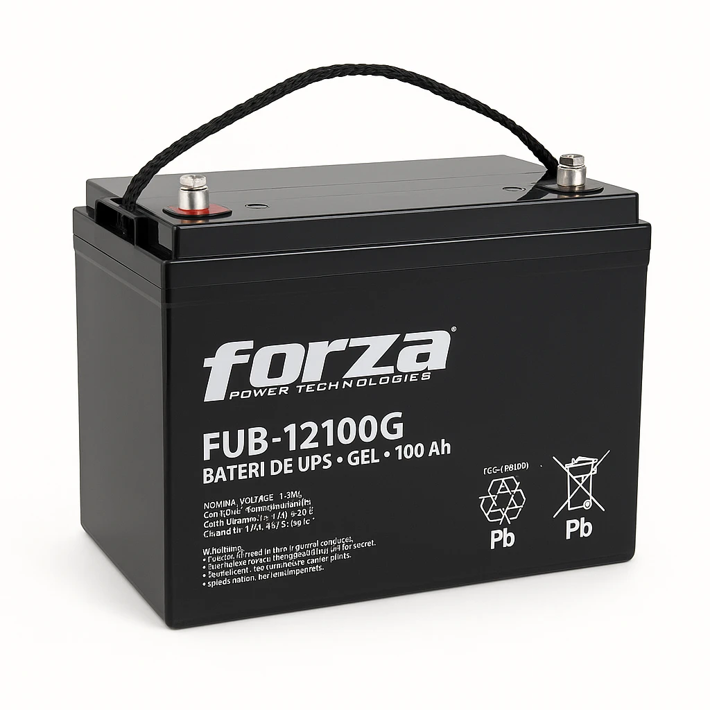 Forza FUB-12100G - Batería de UPS - gel - 100 Ah - negro
