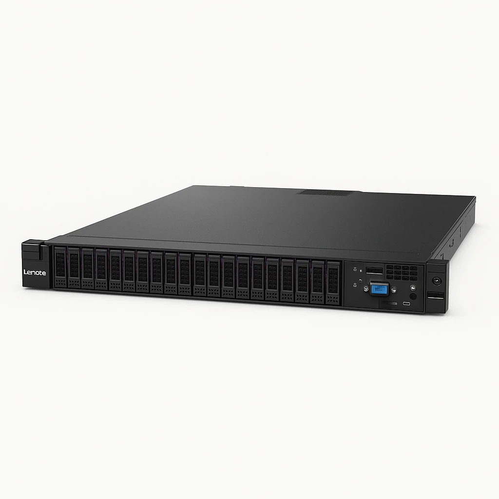 Lenovo ThinkSystem SR630 7X02 - Servidor - se puede montar en bastidor 1U - 2 vías - 1 x Xeon Gold 5218R / hasta 4 GHz - RAM 32 GB - SAS - hot-swap 2.5" bahía(s) - sin disco duro - Matrox G20