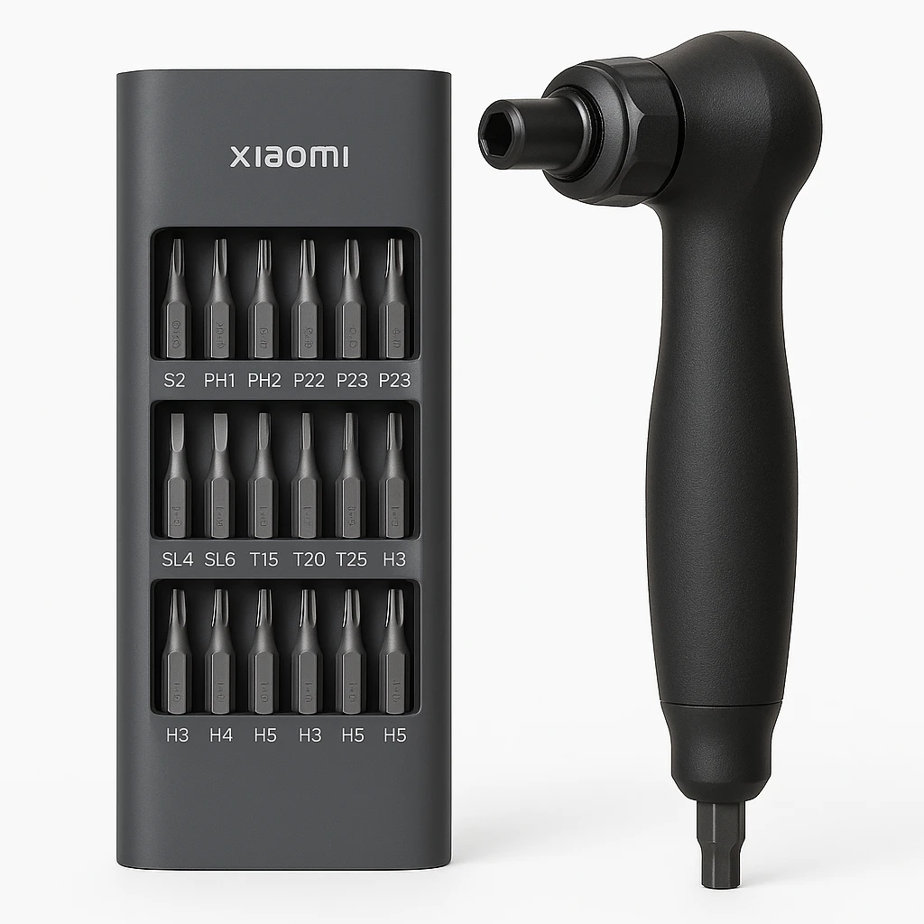 Xiaomi Mi 16-in-1 - Destornillador de carraca con juego de puntas